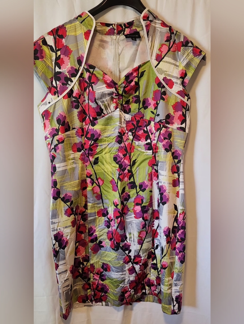 Metrostyle Womens Knee-length Floral Pattern Dress Size 20